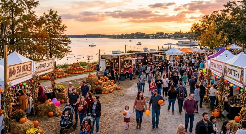 Outono na Flórida Central reúne festivais, gastronomia, Halloween e experiências para toda a família