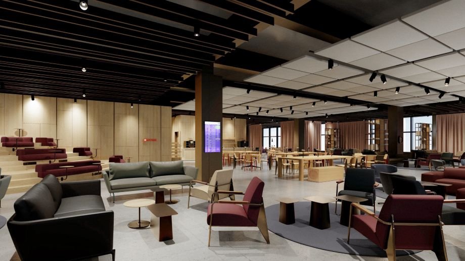 SWISS anunciou novos lounges para 2027 com vista panorâmica para os Alpes, no Aeroporto de Zurique
