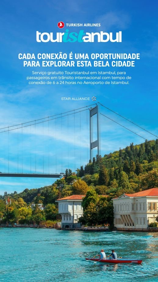 Touristanbul transforma conexão em Istambul em experiência pela cidade