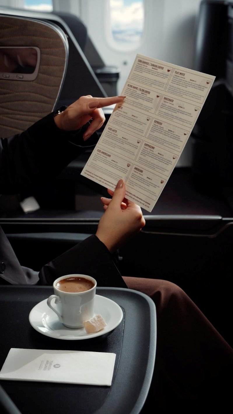 Turkish Airlines celebra o Dia Internacional do Café com uma experiência especial a bordo