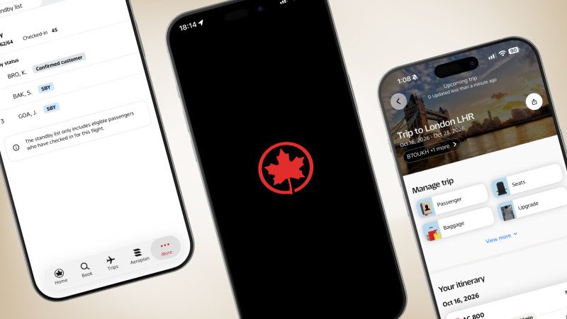 Air Canada é reconhecida com o prêmio de melhor aplicativo de companhia aérea no World Aviation Festival 2026