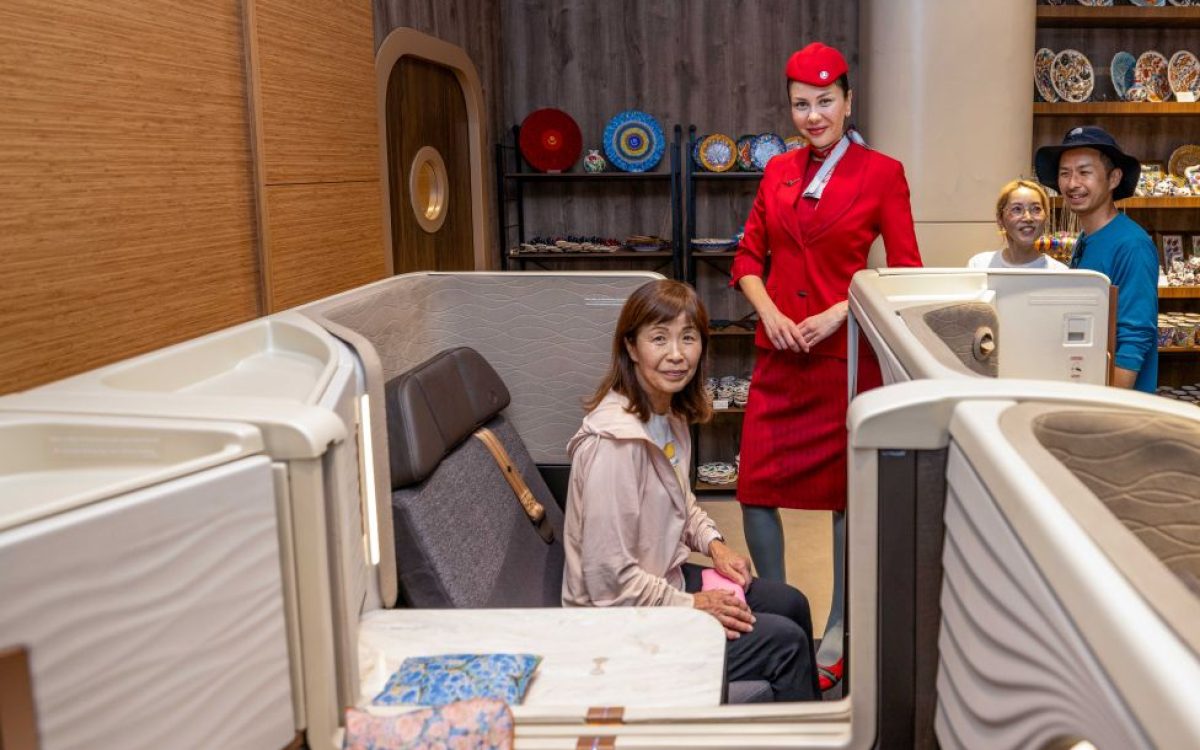 Turkish Airlines apresenta Crystal Business Class Suite para região Ásia-Pacífico