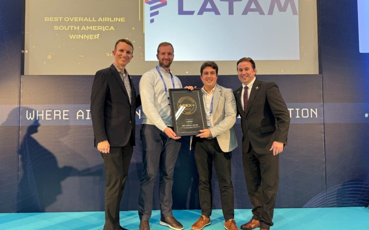 Passageiros elegem LATAM como melhor companhia aérea da América do Sul