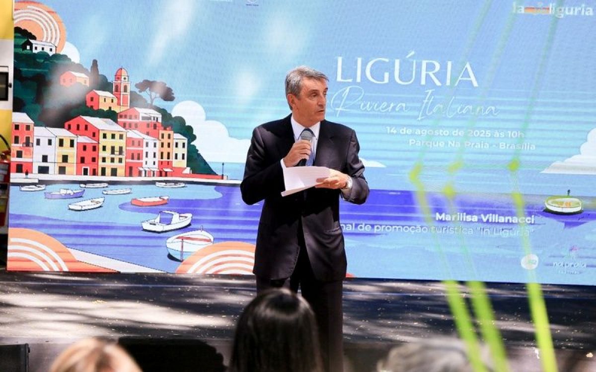 Embaixada da Itália leva a Ligúria ao Festival Na Praia e reforça laços culturais com o Brasil