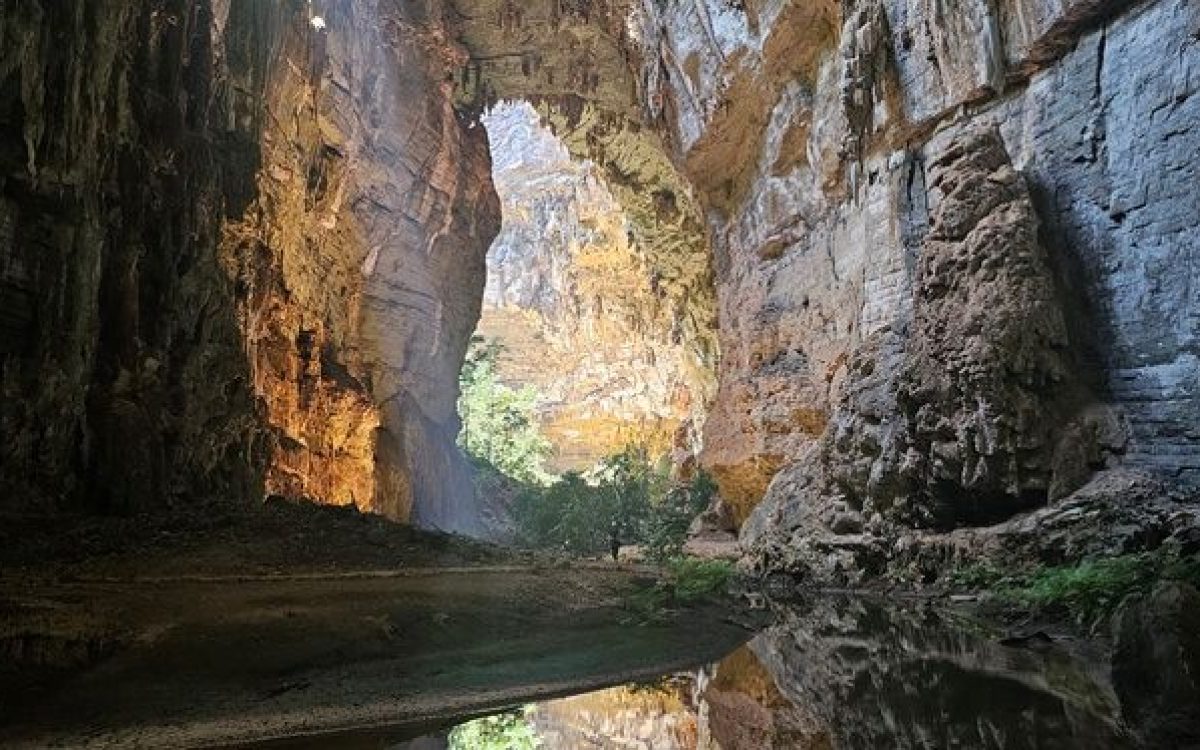 Realidade virtual leva visitantes a uma viagem imersiva pelo Parque Nacional Cavernas do Peruaçu
