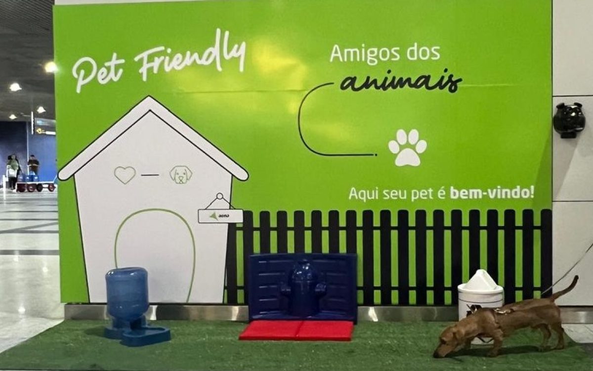 Aeroportos da Aena ganham espaços pet-friendly